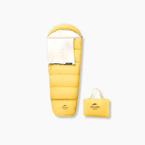 Naturehike-Children's Sleeping Bag, Extended Splicing, Camping, Hiking, Warm, Mummy, Outdoor Esprit Baroudeur