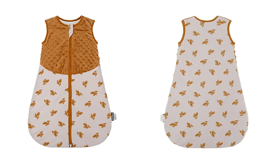 Baby Sleepsack 3-24Months Autumn Baby Sleeping Bag Blanket 1.5Tog Doudou Soft Feeling Starfish Shell Print Vest Style Esprit Baroudeur