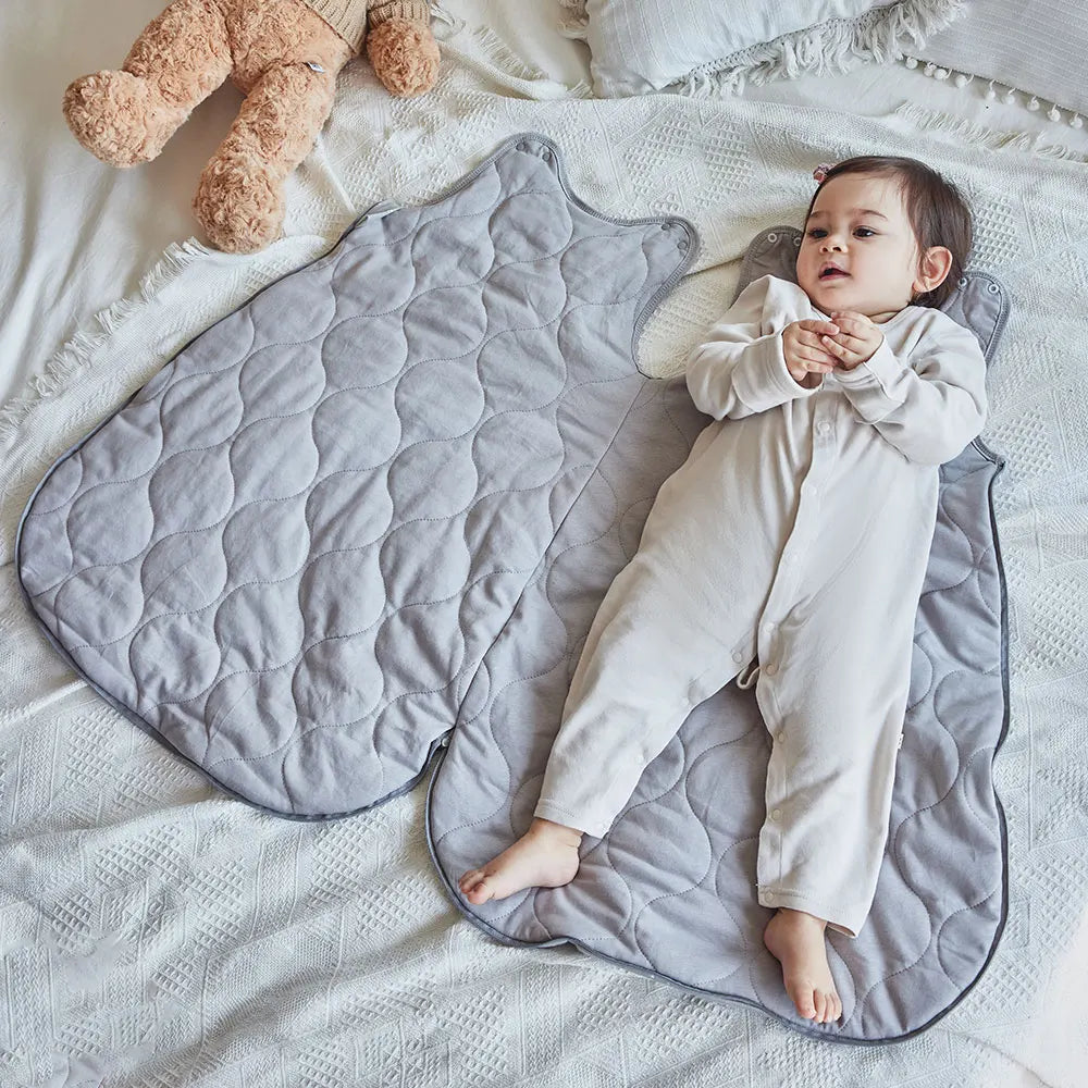 Sleeping Bags For Baby 0-24 Months Anti-Kick Blanket Infant Quilt Sleepwear 2.5Tog Stars Print Spring 100%Cotton Vest Sleepsacks Esprit Baroudeur